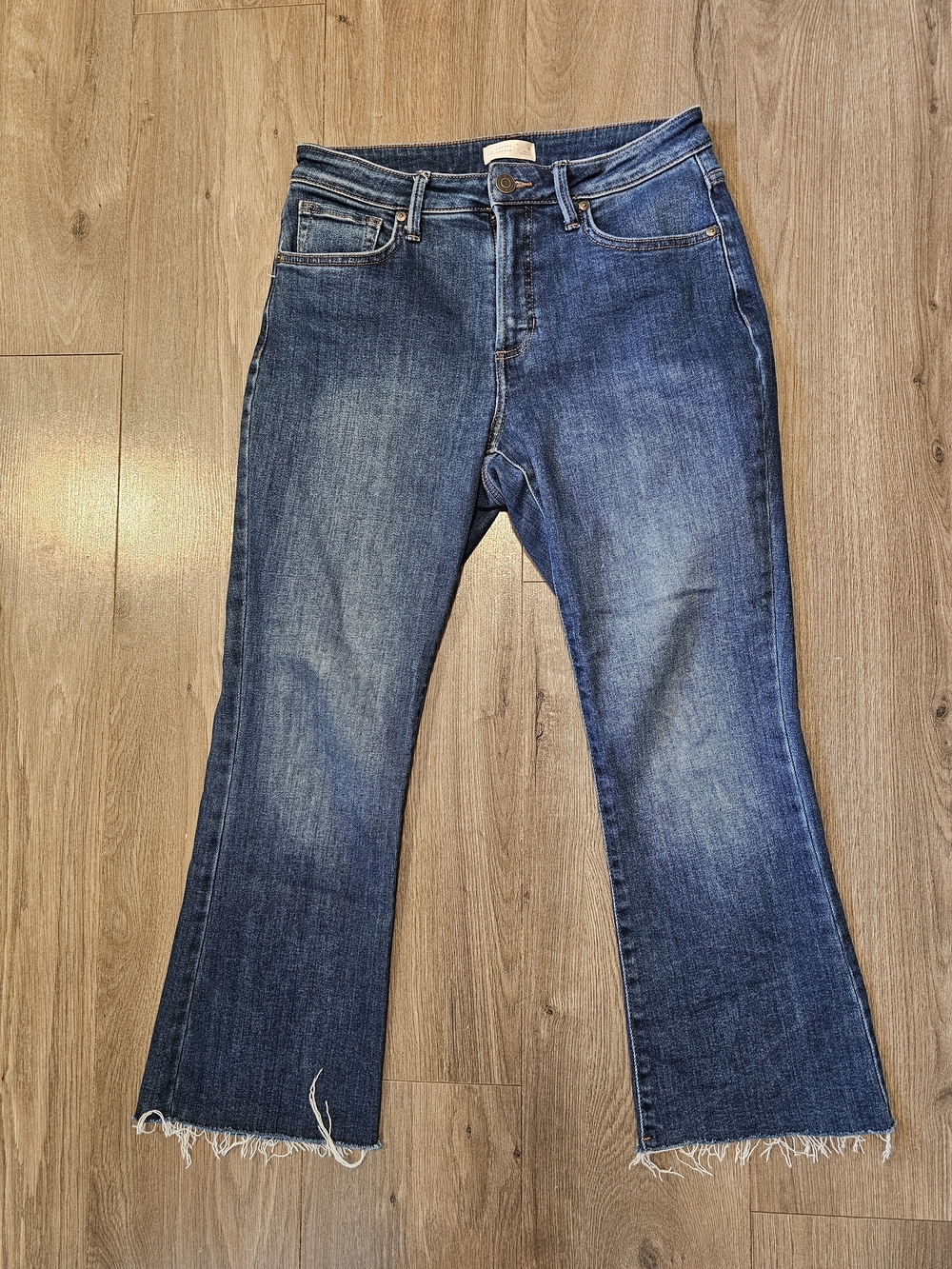 Lauren Conrad -Classic Blue Women's Jeans - Raw Hem